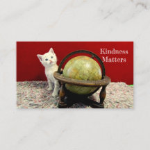 Affärskort för att ändra storlek på Tack