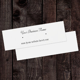 Affärskort för avläsning av smala litet visitkort