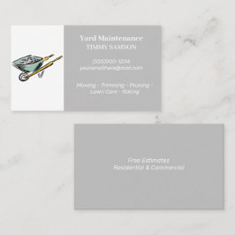 Affärskort för bevarande av landskapsvarv visitkort