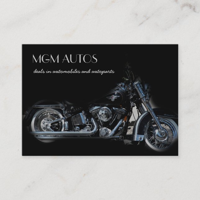 affärskort för bilar visitkort (Framsida)