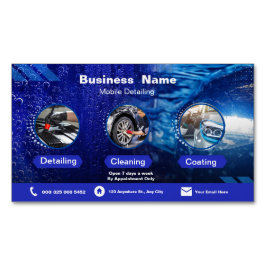 Affärskort för bildetaljer magnetiska visitkort