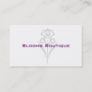 Affärskort för blommigt Designer Visitkort