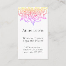 Affärskort för Bright Färgad, enkelt anpassade