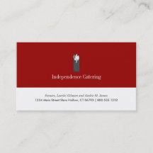Affärskort för catering