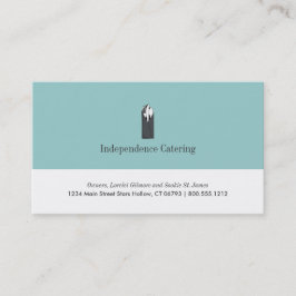 Affärskort för catering visitkort