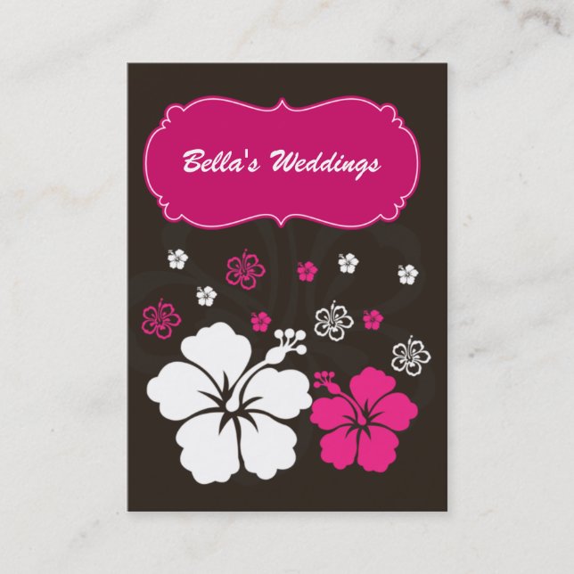 Affärskort för chic visitkort (Framsida)