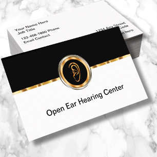 Affärskort för Classy Hearing Aid Center Visitkort