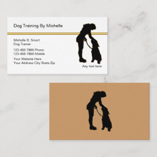 Affärskort för Classy Hund Trainer Visitkort