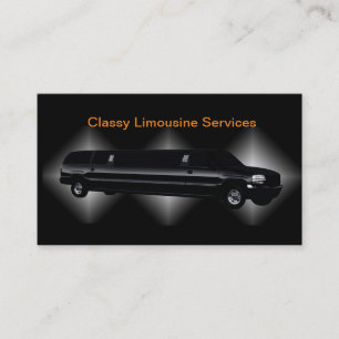 Affärskort för Classy Limousine Service Chauffeu Visitkort