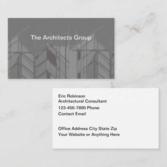 Affärskort för coola av en reparationsmekanism visitkort (Fram/baksida)