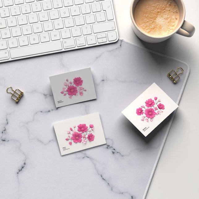 Affärskort för Crystal & Diamond Designer Visitkort (Shine with opal marble business cards. #OpalBusinessCards)