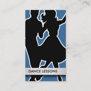 Affärskort för Dance Instructor Visitkort
