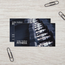 Affärskort för Dumbbells Fitness Visitkort