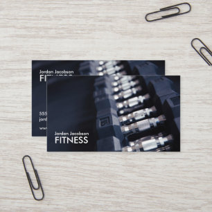 Affärskort för Dumbbells Fitness Visitkort