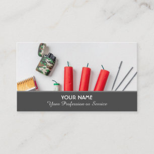 affärskort för elegant av fyrverkerier visitkort