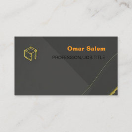 "affärskort för Elegant med lyxig guld-design Visitkort