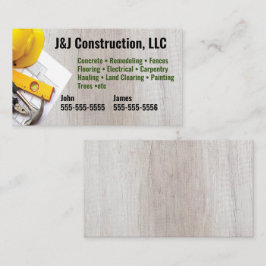 Affärskort för entreprenör visitkort