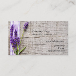 Affärskort för esential Oil Distributor Visitkort