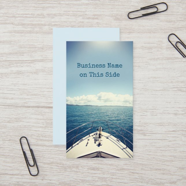 Affärskort för fiskestadgar visitkort (Fram/Back In Situ)