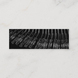 Affärskort för författare mini visitkort