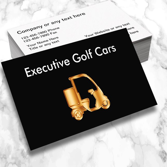 Affärskort för försäljning och service av golfbano visitkort (Skapare uppladdad)