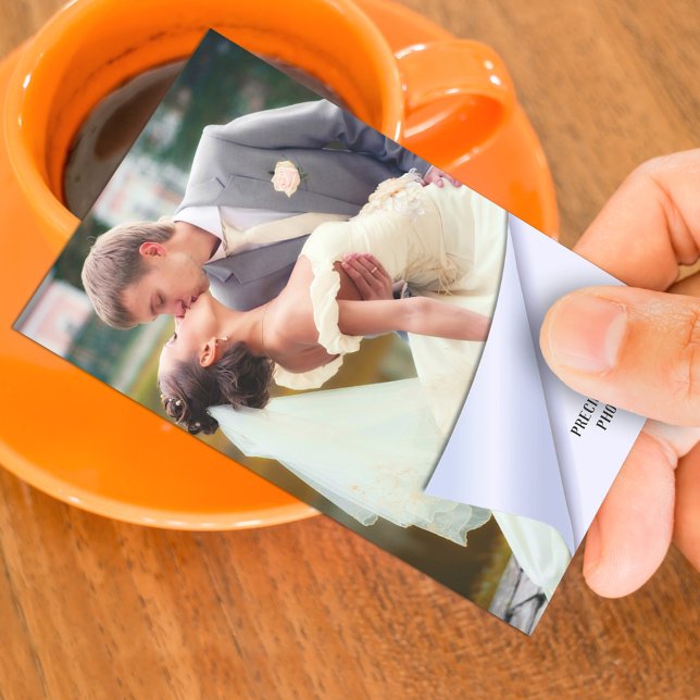 Affärskort för fotografi visitkort (Skapare uppladdad)