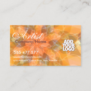 Affärskort för frysning visitkort