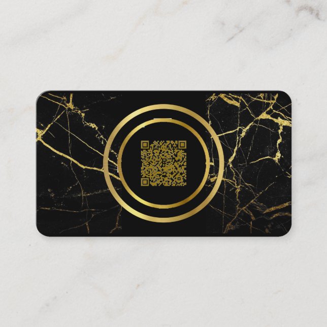 affärskort för fyrställig bildkonstruktör, qr-kod visitkort (Framsida)