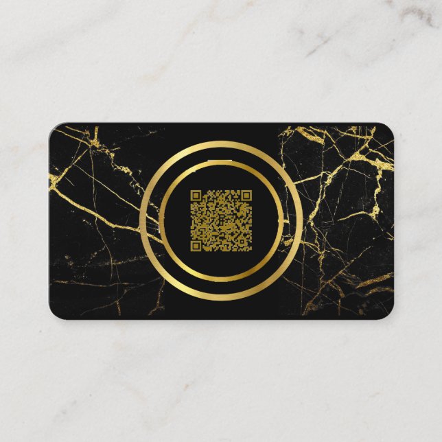 affärskort för fyrställig bildkonstruktör, qr-kod visitkort (Framsida)