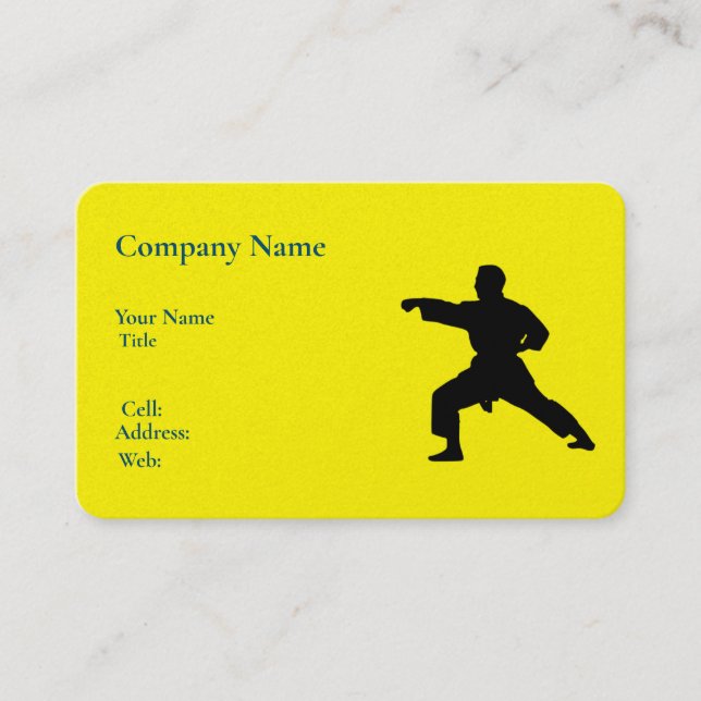 Affärskort för grundläggande vit mall visitkort (Framsida)