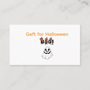 Affärskort för Halloween-dagen Visitkort