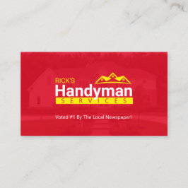 Affärskort för Handyman - hemarbete Visitkort
