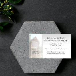 Affärskort för hemrenovering och reparation visitkort