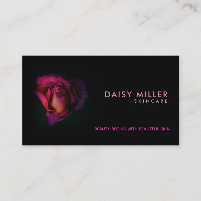 Affärskort för hudvård och kosmetika visitkort (Framsida)