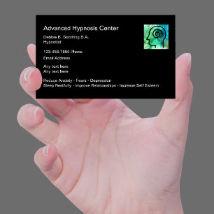 Affärskort för Hypnosis Services Visitkort