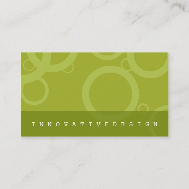 Affärskort för innovativ design visitkort (Framsida)