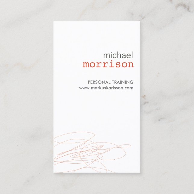 AFFÄRSKORT FÖR KONSTRUKTIONSSKRIBBLE nr 3 Visitkort (Framsida)