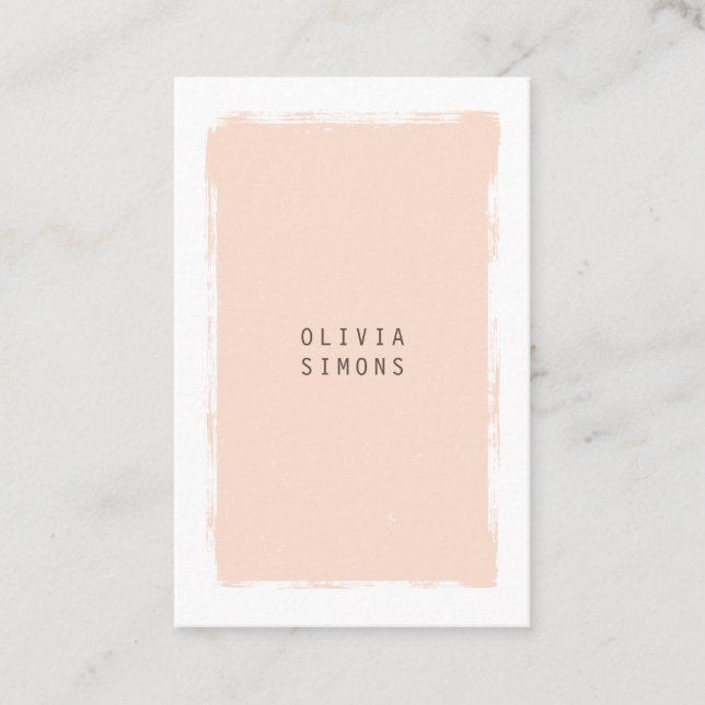 Affärskort för Lodrät Visitkort (Framsida)