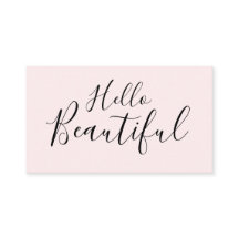 Affärskort för makeup-artist/hårstilist-trendig