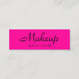 Affärskort för makeup Artist Smala Mini Visitkort