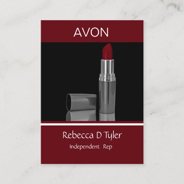 Affärskort för makeup-artist visitkort (Framsida)