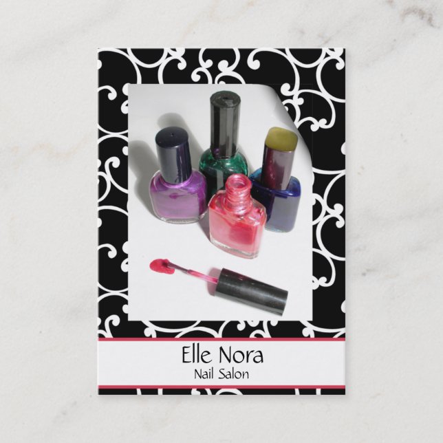 Affärskort för makeup-artist visitkort (Framsida)