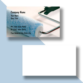 Affärskort för målare visitkort