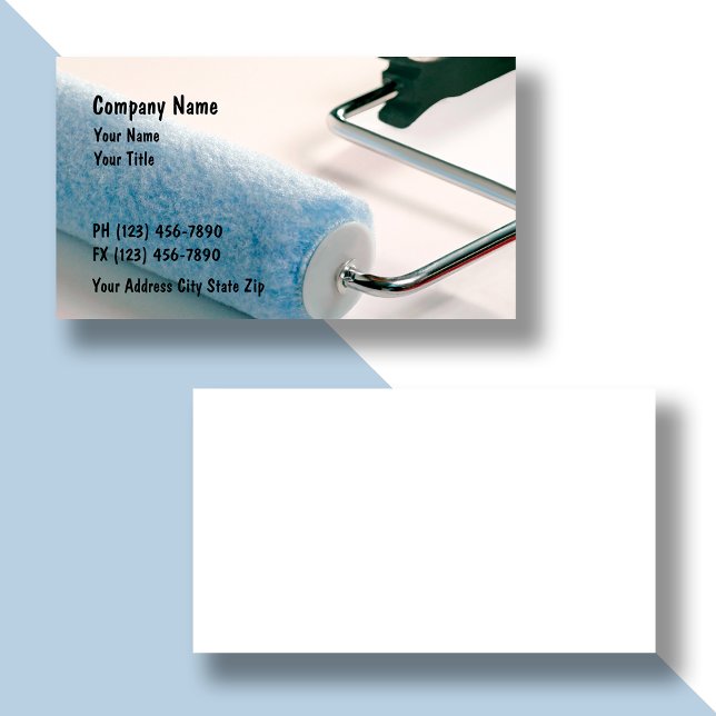 Affärskort för målare visitkort (Skapare uppladdad)