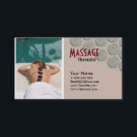 Affärskort för massage av Vectored Dam Visitkort<br><div class="desc">Affärskortets utformning skapades specifikt för alla massagebehandlingar,  affärs- eller alternativa hälsovårdstjänster.</div>