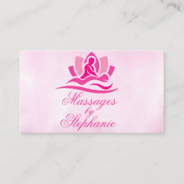 Affärskort för massageterapi med anpassade visitkort