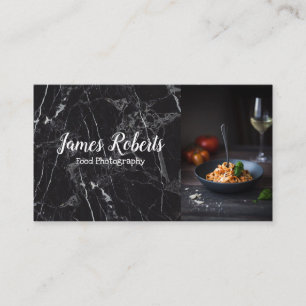 Affärskort för matfotografi, Bloggare Kitchen Visitkort