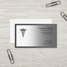 Affärskort för medicinsk symbol visitkort