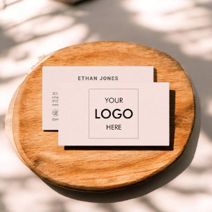 Affärskort för minimalistisk Professionell för log Visitkort