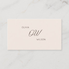 Affärskort för minimalistisk Professionell för neu Visitkort